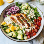 Greek Chicken Bowls