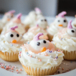 Snowman Cupcakes