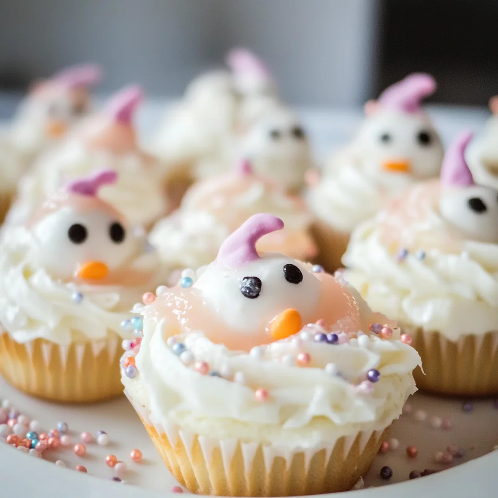 Snowman Cupcakes