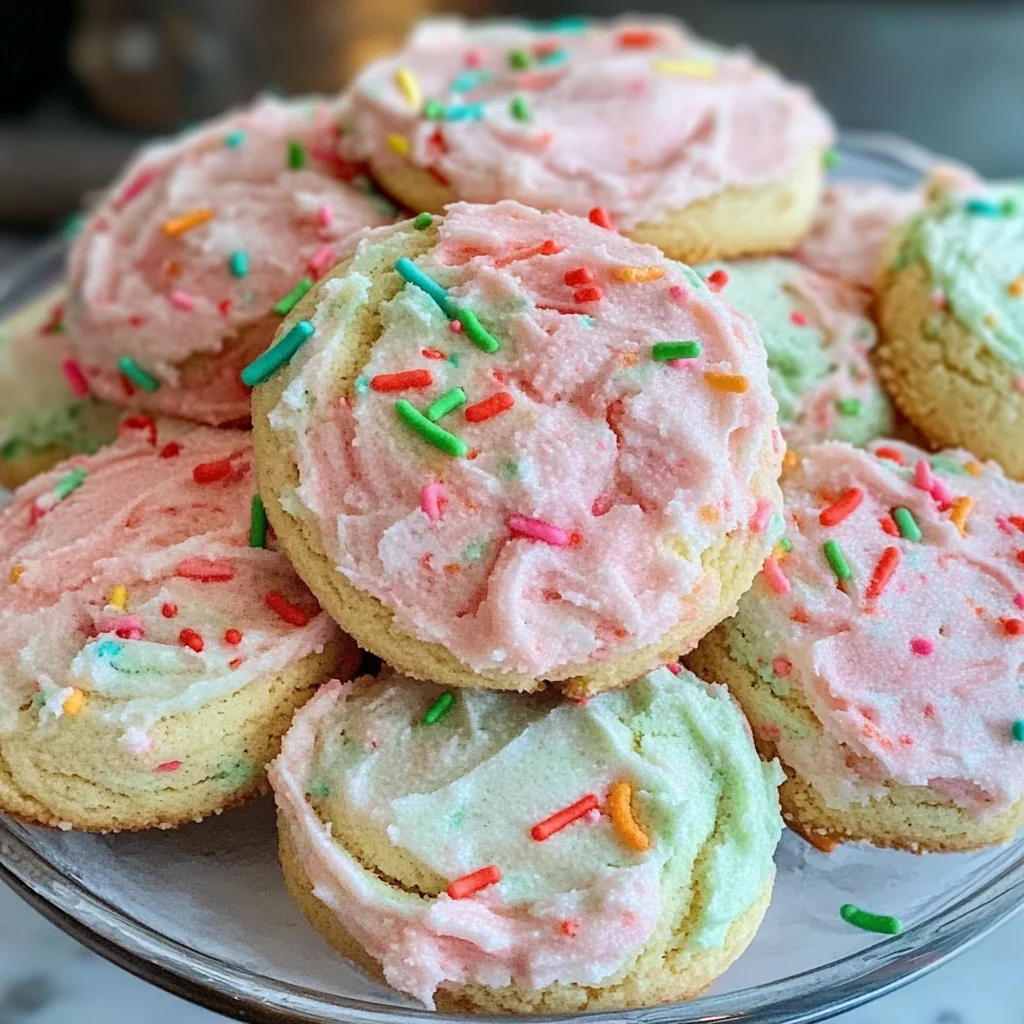 Christmas Sprinkle Pudding Cookies Recipe
