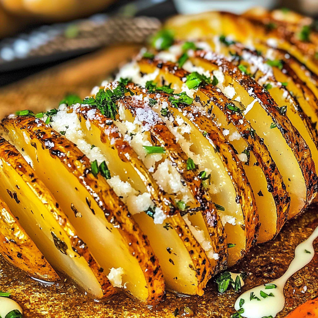 Hasselback Potatoes