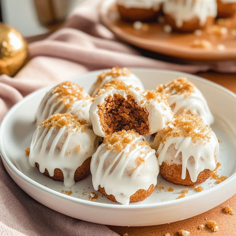 Gingerbread Truffles