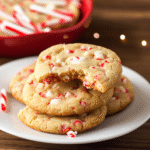 White Chocolate Candy Cane Cookies Recipe