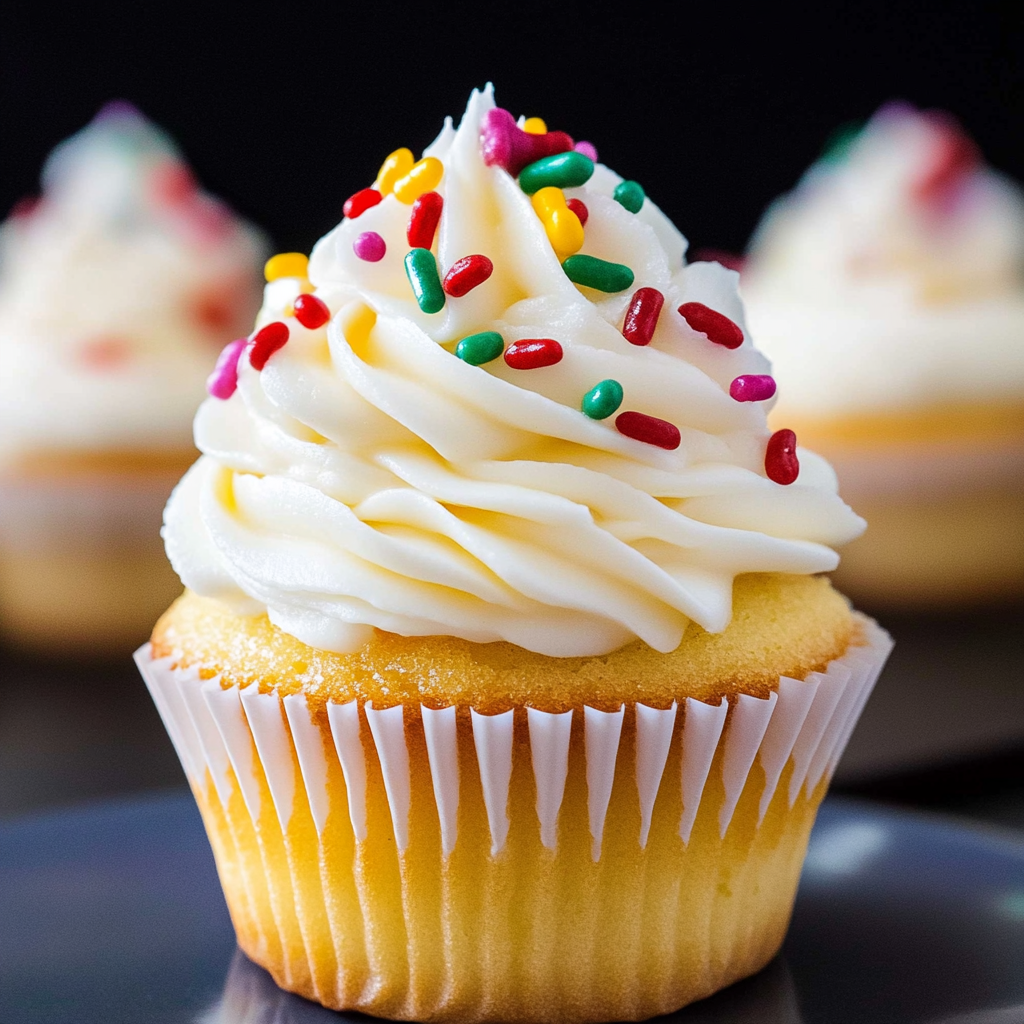 Homemade Vanilla Cupcake Recipe