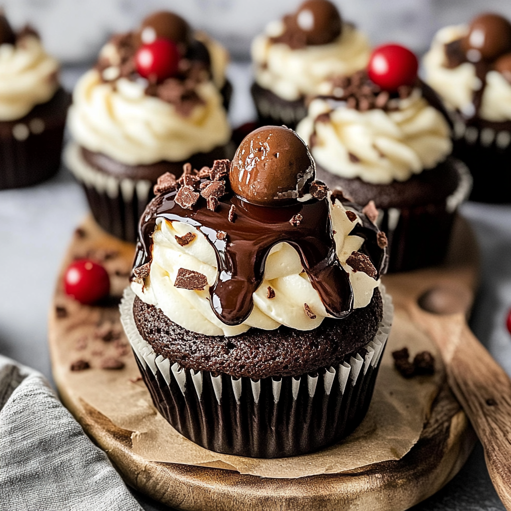 Black Forest Cupcake Recipe