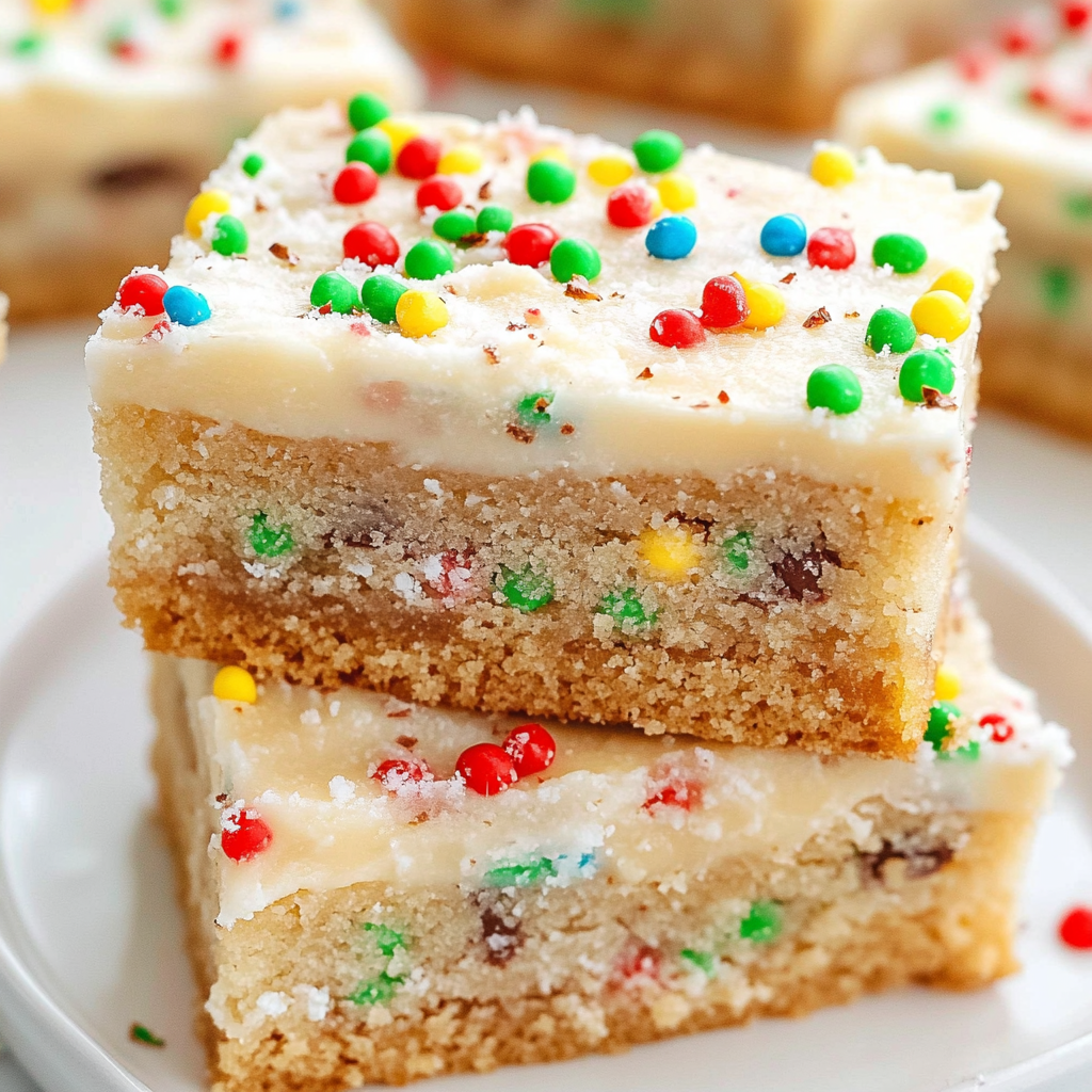 Sugar Cookie Bars Recipe