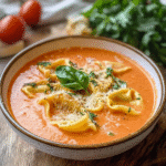 Simple Tomato Tortellini Soup Recipe