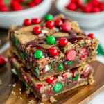 Gooey Christmas Cookie Bars