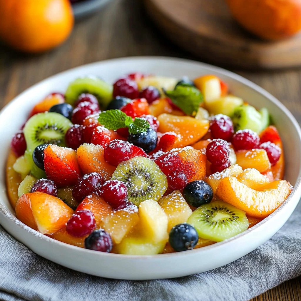 Cozy Winter Fruit Salad Recipe