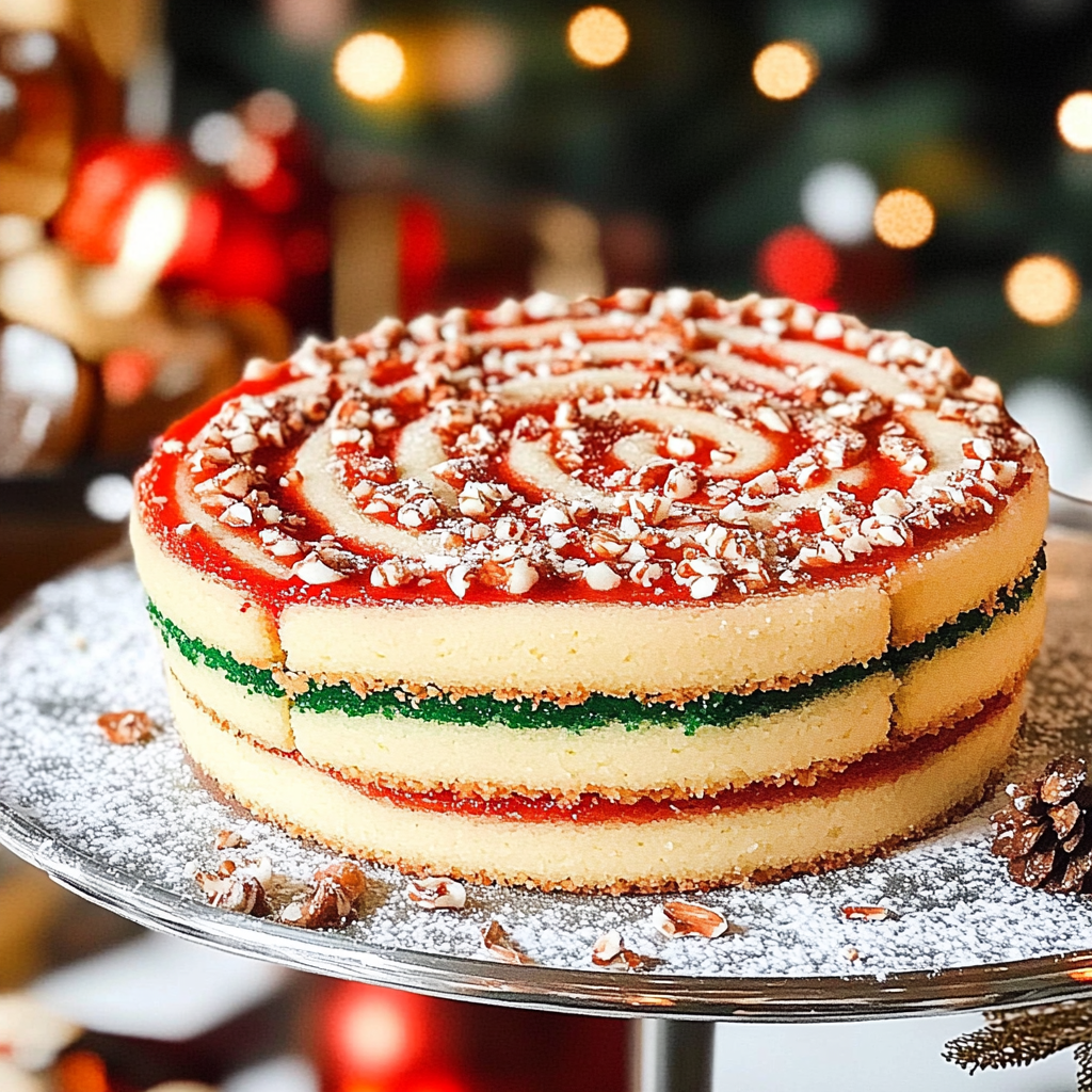 Christmas Pinwheel Cookies